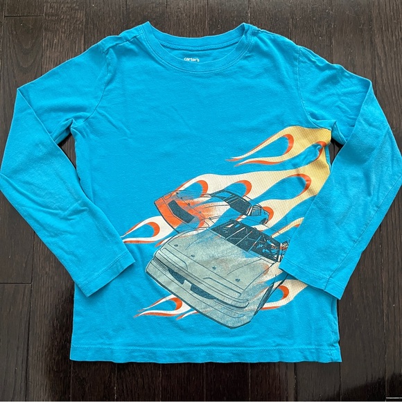 Bundle of 3 Carter’s / Oshkosh B’Gosh Boy’s Long Sleeve Tees Size 6 - Picture 4 of 8